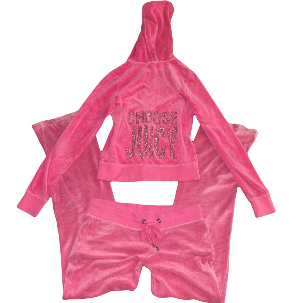 Juicy Couture Pink Tracksuit